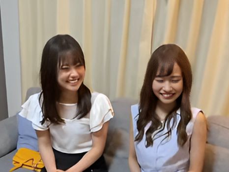 【素人】女性社員2名のご自宅へ押しかけ！4人で一つになろうって言う寸法です！エッチにエッチを重ねてハメまくりましょう！
