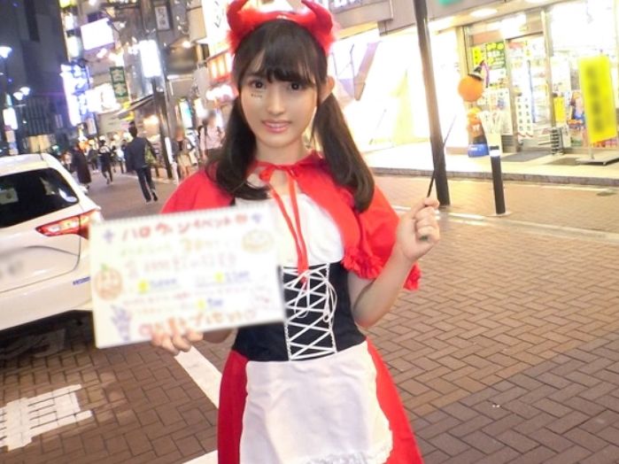 【ハロウィン夜のエロコスプレ】渋谷で見つけた可愛いコスプレ女子が、ホテルで本性むき出し！とんでもないエロ女に大変身！ハロウィンの夜に、コスプレ女子とヤンチャなセックスを楽しむ！！