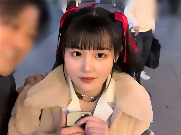 【20歳リフレ嬢の裏バイト】『感じちゃう…』美乳の素人娘が電マオナニーでアソコを濡らし、オジサンとコスプレエッチでハメられちゃう！♡